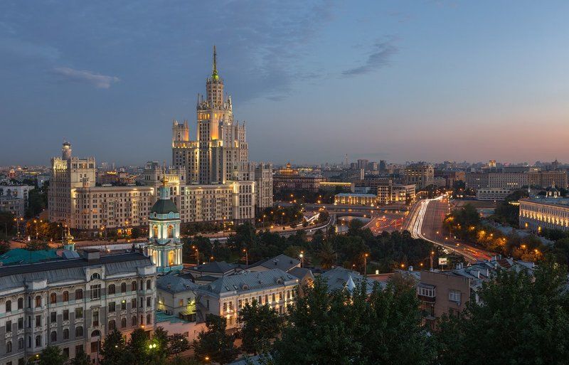 москва, высотка на кательнической photo preview