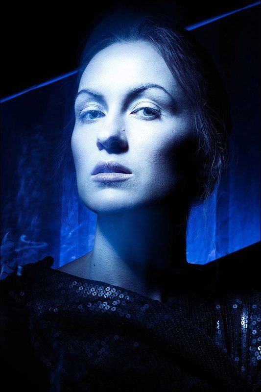 девушка, студия, свет, смешанный свет, псков, портрет, глаза, цвет, длинная выдержка, light, studio, girl, portrait, color Jphoto preview