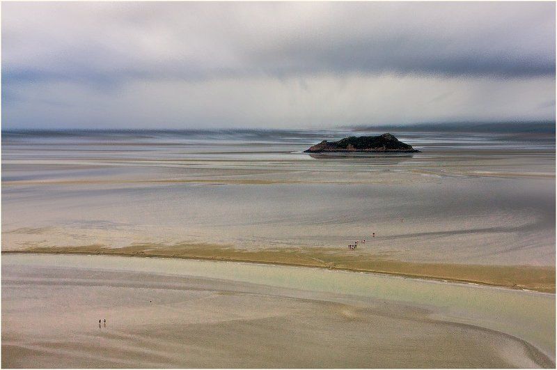 Отлив. Мон Сен-Мишель.photo preview