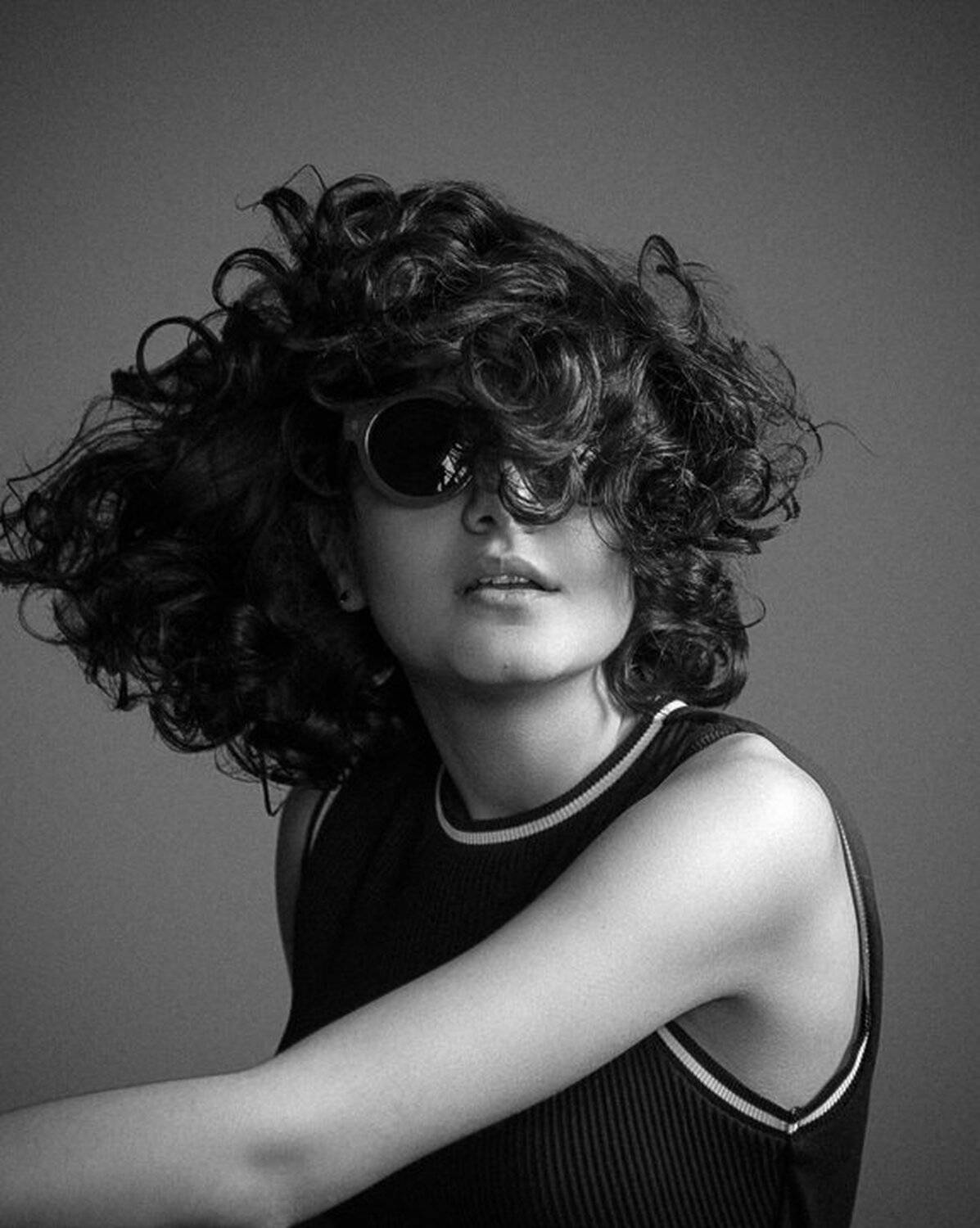 portrait fashion beauty b&w, Armen Aghayan