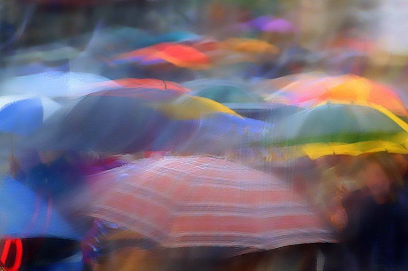 дождь, люди, зонтики eftphoto preview