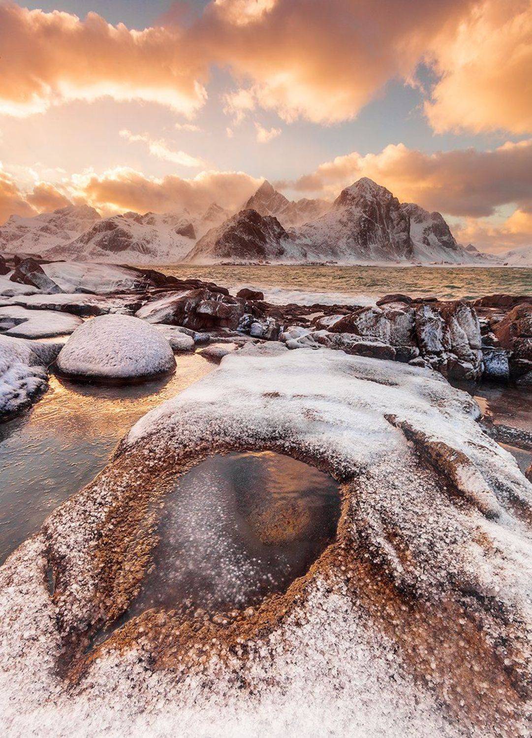 Арктический глаз. Автор: Вадим Балакин лофотены, норвегия, зимний пейзаж , Вадим Балакин