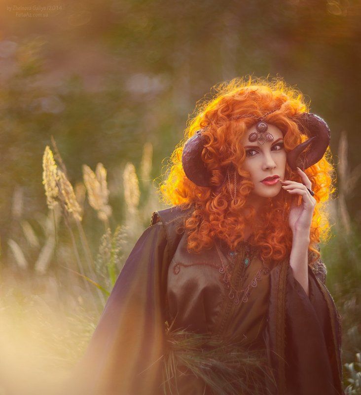 Ведьма, Рыжая, Сказки ...photo preview