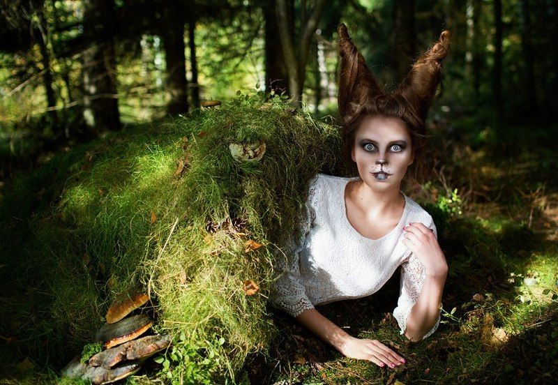 Лес, Солнце, Таня Сказки лесаphoto preview