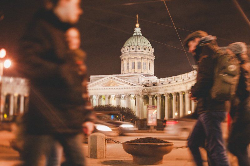 Весна, Вечер, Город, Питер, Прохожие, Улица Дыхание Питераphoto preview