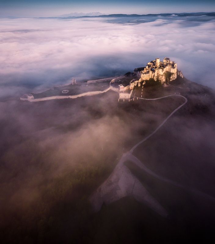 mountains, sunset, waves, slovakia, tatras, nature, spring, summer, autumn Castle in the sky IIphoto preview
