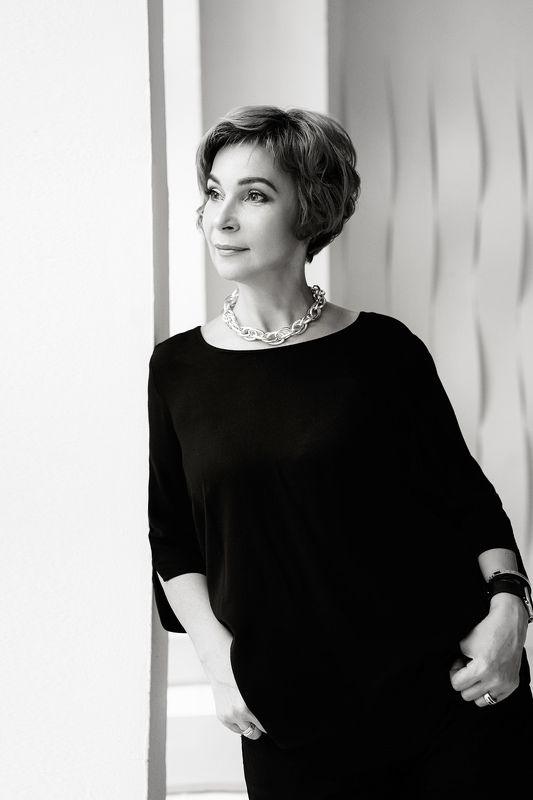 портрет, чб, взгляд, настроение  Татьянаphoto preview