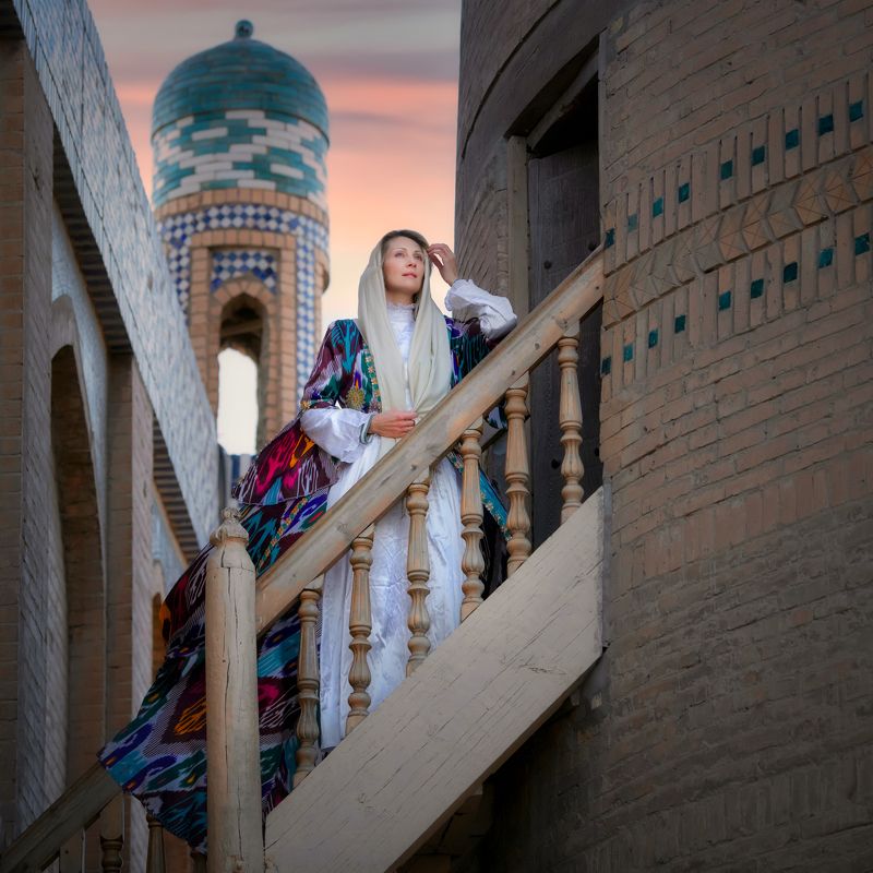 узбекистан, хива, девушка, восток, этника В восточных мотивах...photo preview