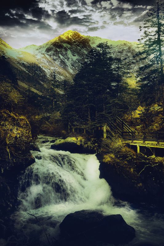 雪山山谷 — 2936# 雪山山谷 — 2936#photo preview