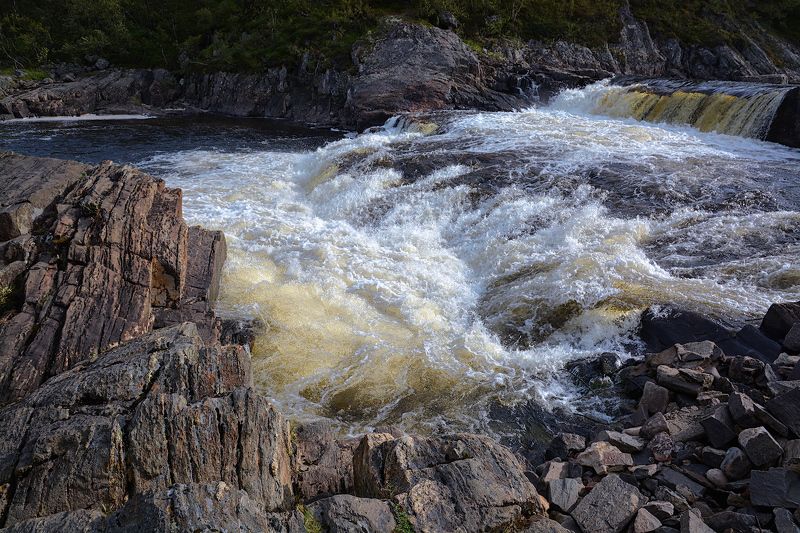 Каскад на реке Титовка продолжение фото превью