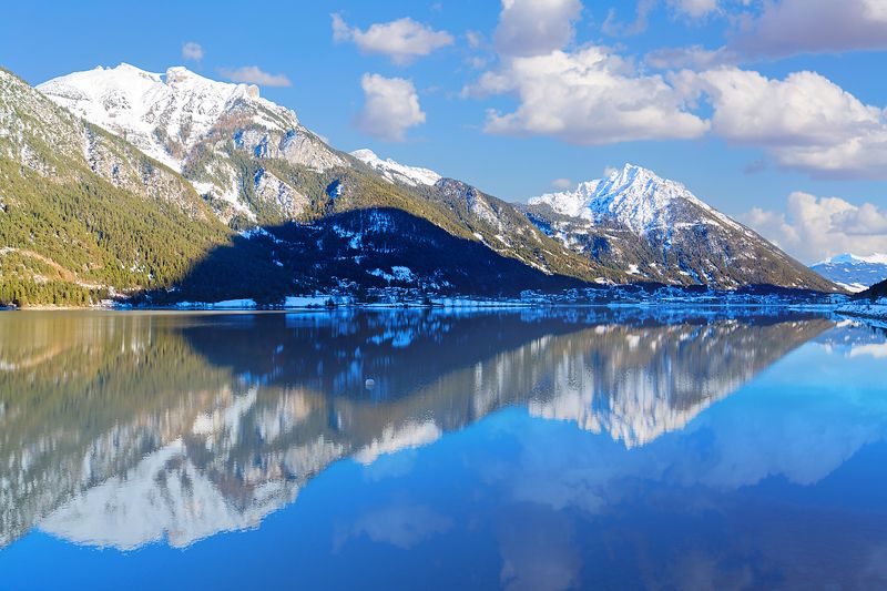 Утро на озере Ахензее, Тироль, Австрияphoto preview