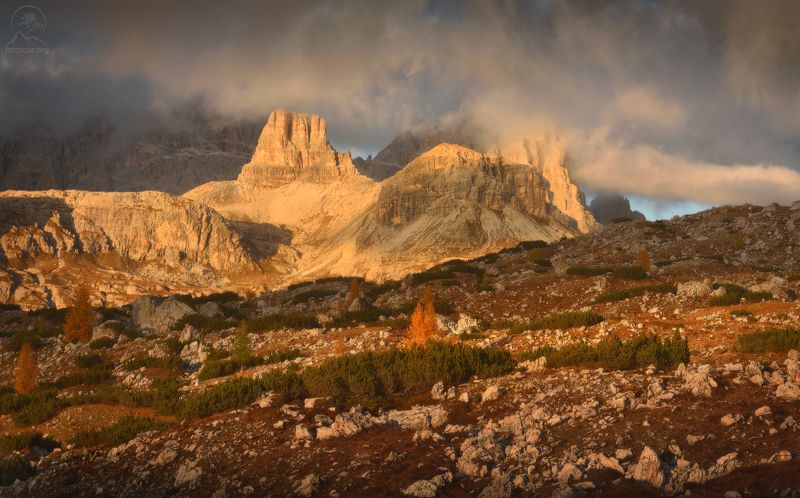 доломиты, альпы Torre di Toblinphoto preview