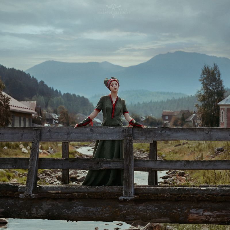 горы, деревня, русский стиль, прогулка, урал, тюлюк, славяне photo preview