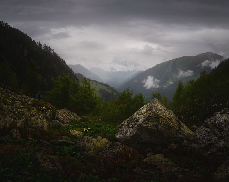 Архыз, Кавказ, Орленок Сегодня пасмурно в горах...photo preview