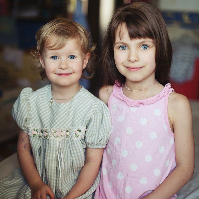 дочки, девочки, портрет, детство Моиphoto preview