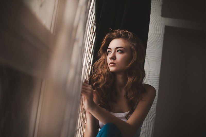 Девушка, Портрет, Портрет девушки waitingphoto preview