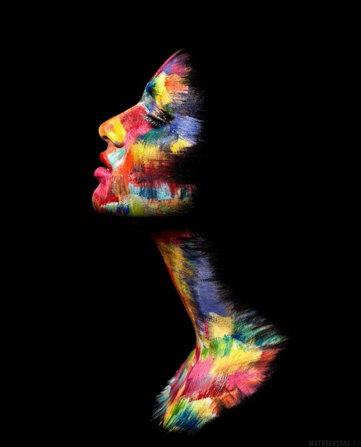 ***. Автор: Матвеев Стас краски, мазки, цвет, креатив, Матвеев Стас