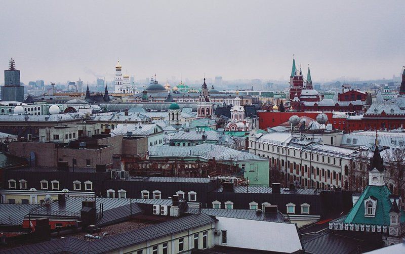 Городской пейзаж, Крыши Крыши фото превью