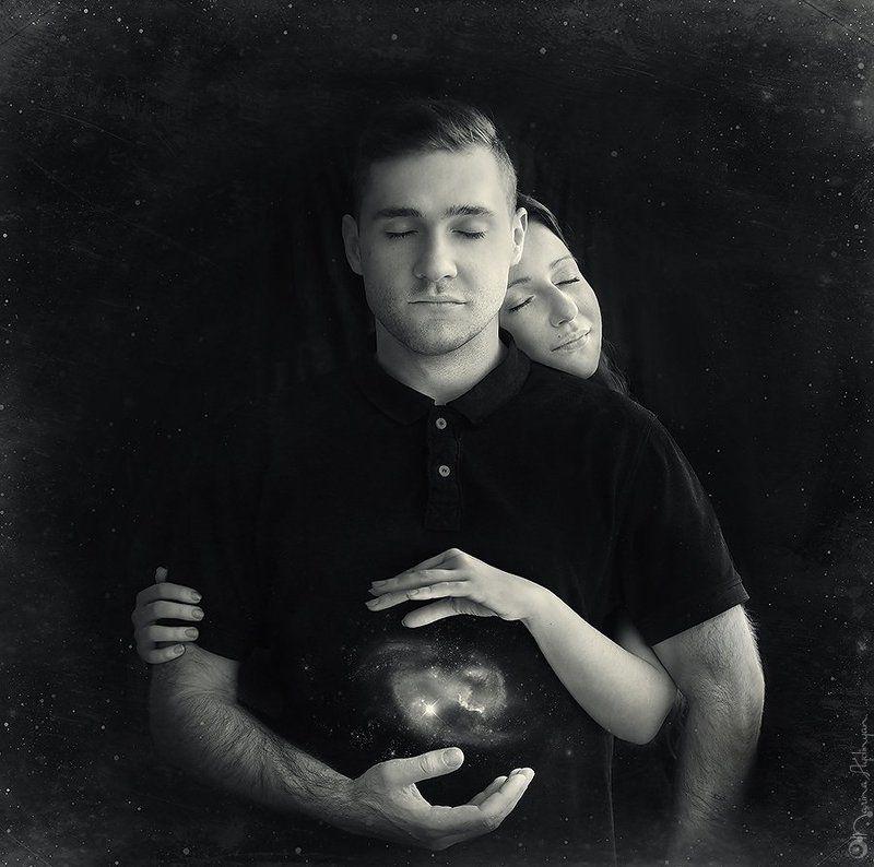 автопортрет Вселенная для двоихphoto preview