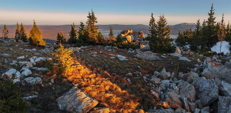 Весна, Горы, Закат, Зюраткуль, Пейзаж, Природа, Урал, Южный урал *****photo preview