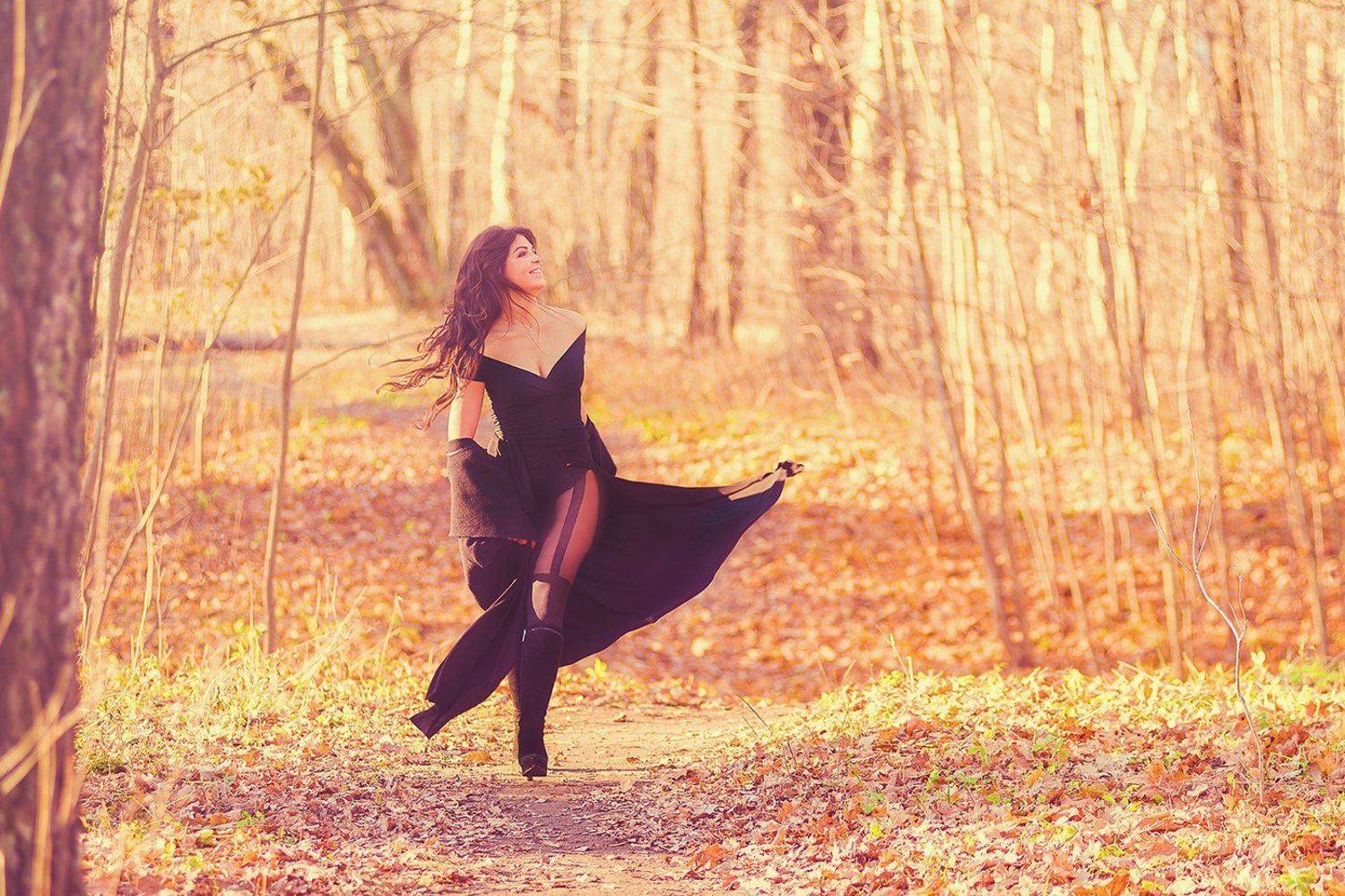 девушка_пленер_уличная съемка, Ксения Пугачева