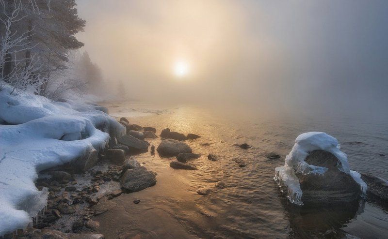 имандра, кольский полуостров Прогулка по сказочному берегу.photo preview