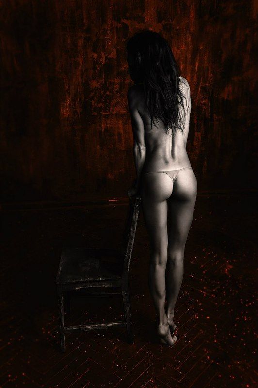 Beautiful, Beauty, Black & white, Bw, Color, Emotion, Girl, Light, Model, Moscow, Nikon, People, Portrait, Red, Room, Studio Red roomphoto preview