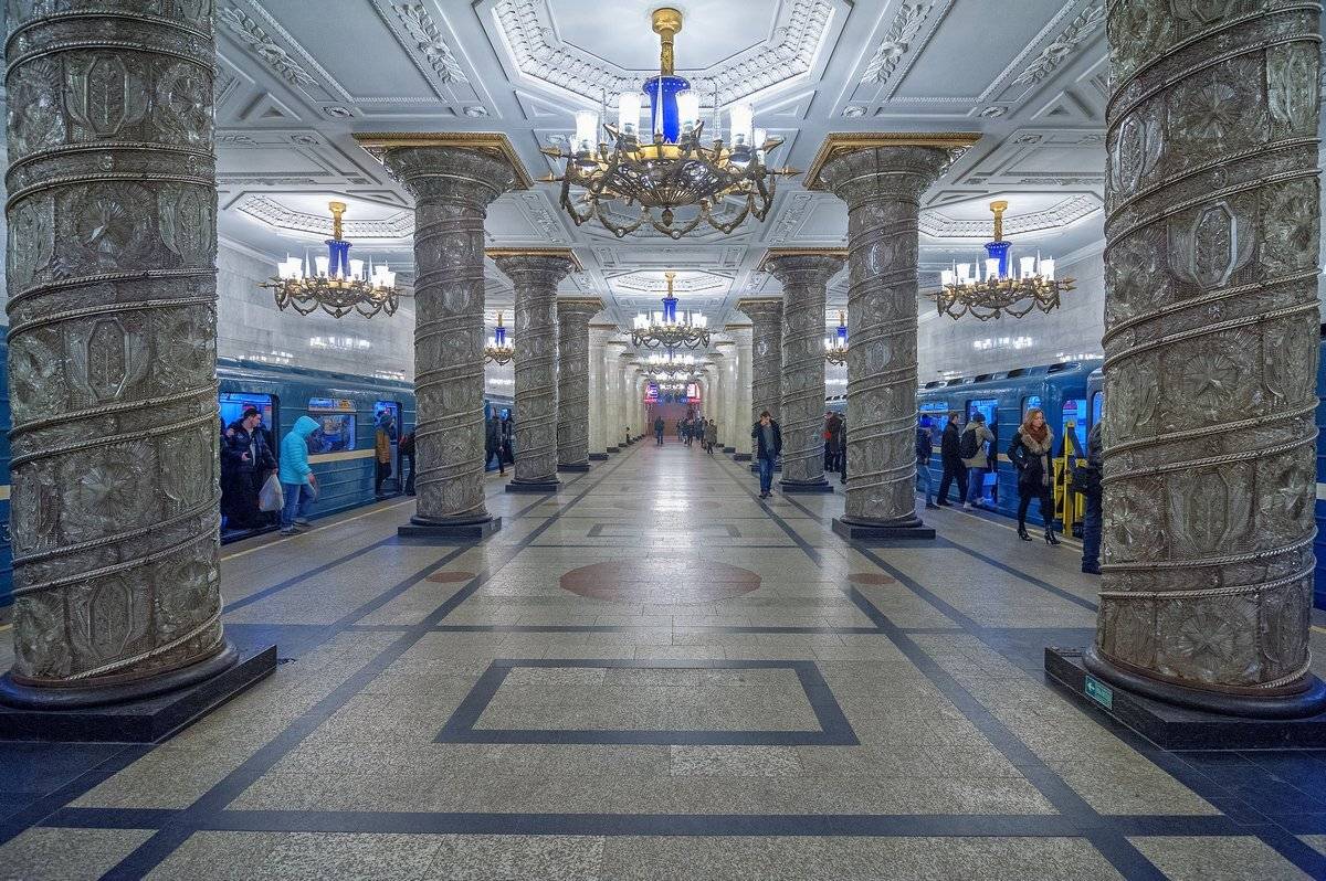 Автово.. Автор: Павел Жданов Петербургский метрополитен_станция Автово., Павел Жданов