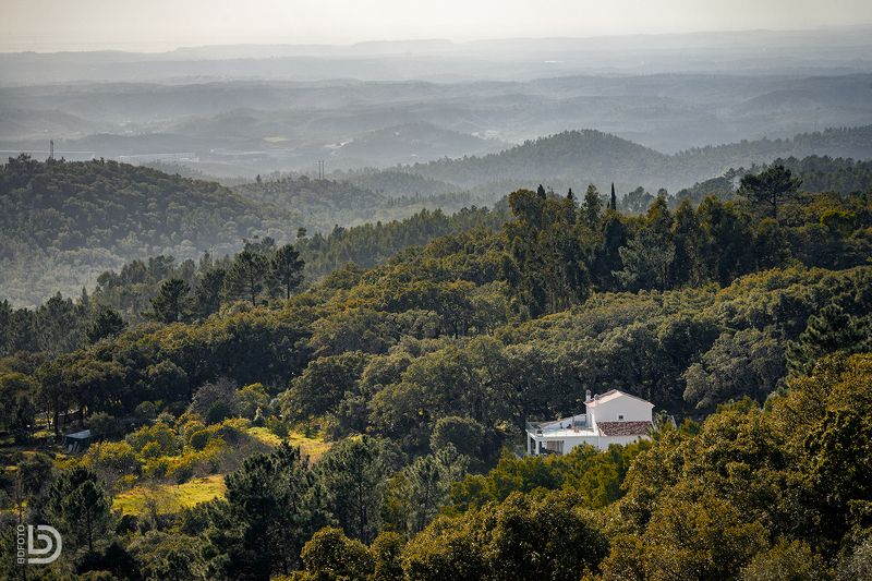 Вид с горы Foia фото превью