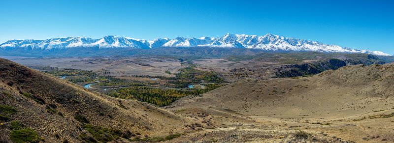 пейзаж, горы, осень, Горный Алтай Долина Чуиphoto preview