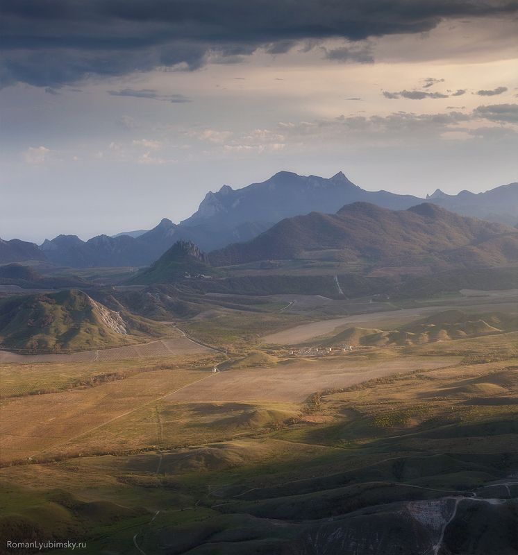 крым, пейзажы, феодосия, коктебель Холмы и горыphoto preview