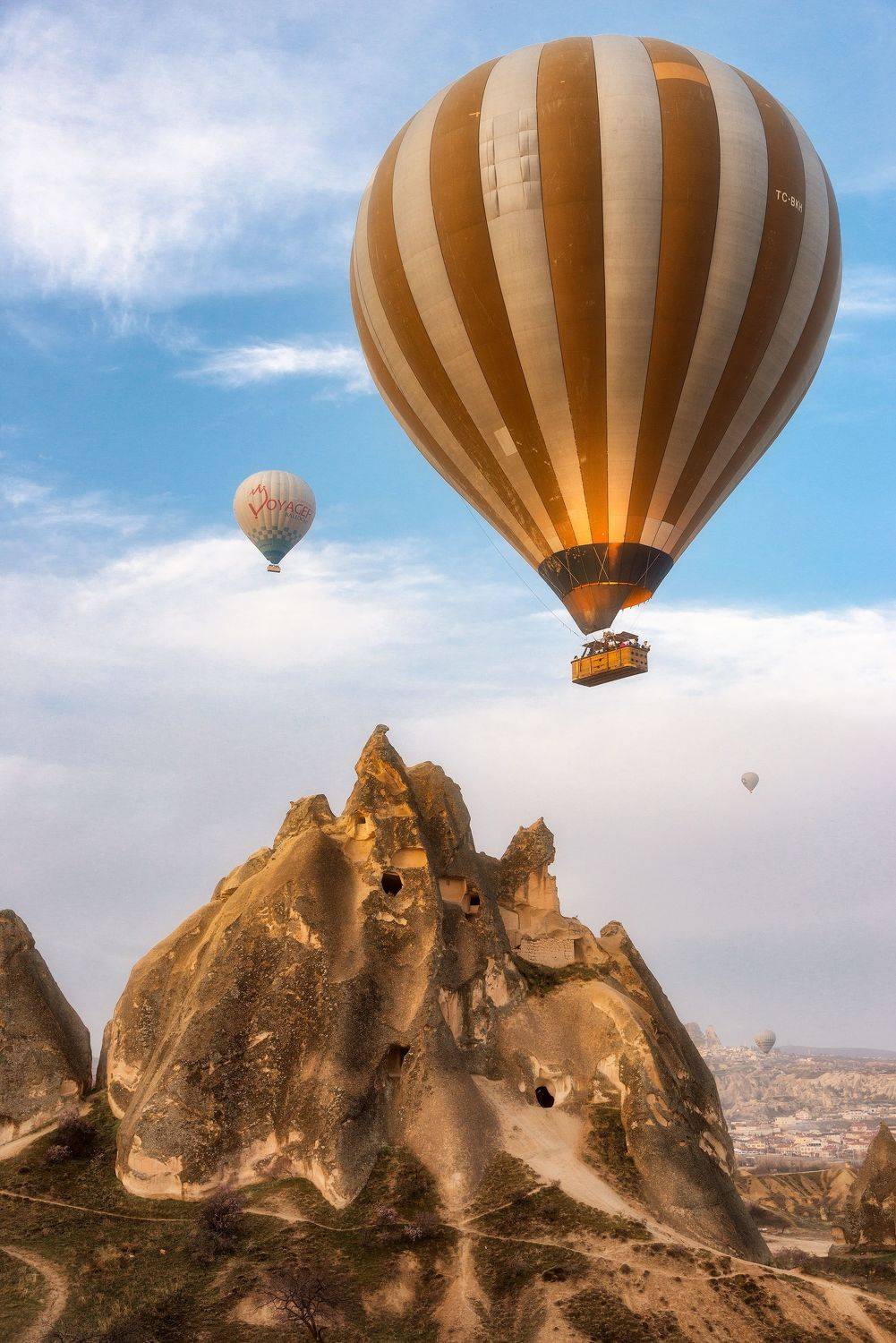 турция, каппадокия, воздушный, шар, утро, рассвет, холмы, горы, turkey, cappadocia, baloon, sunset, sunrise, morning, hill, hills, mountain, Эрнест Вахеди