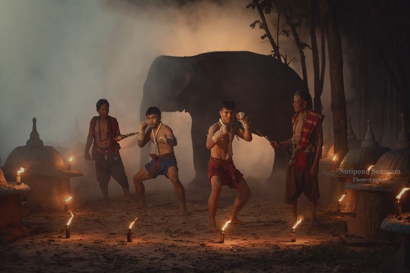 Muaythai,portrait, sport, Culture,people,Thai, Muay Thai photo preview