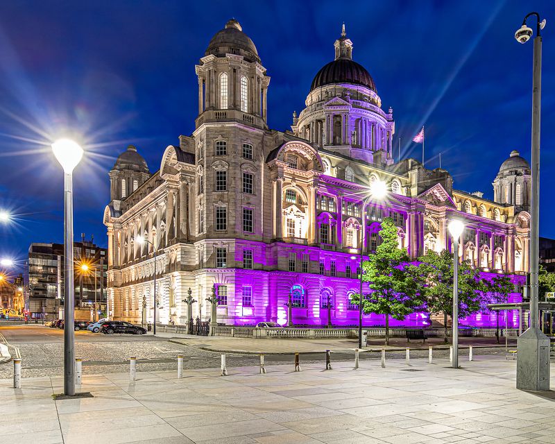 night, city, liverpool, lights Liverpool at Nightphoto preview