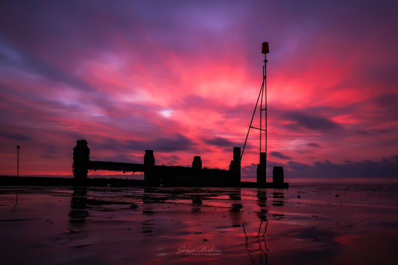 english channel, england, uk Sunrise...photo preview
