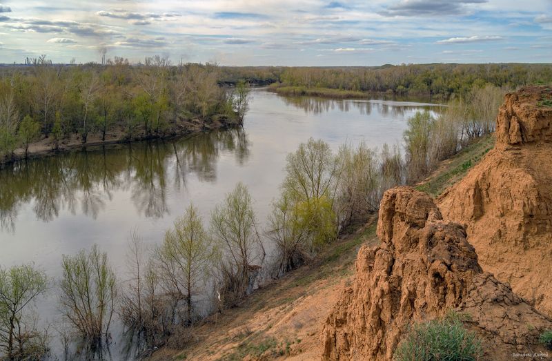 весна, река урал, природа, оренбургская область Весенний Уралphoto preview