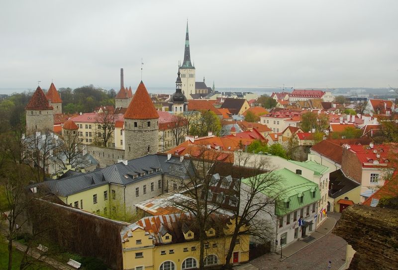 city, street, architecture, building, facade, house, church, history, symbol, fortress, tower, castle Spring morningphoto preview