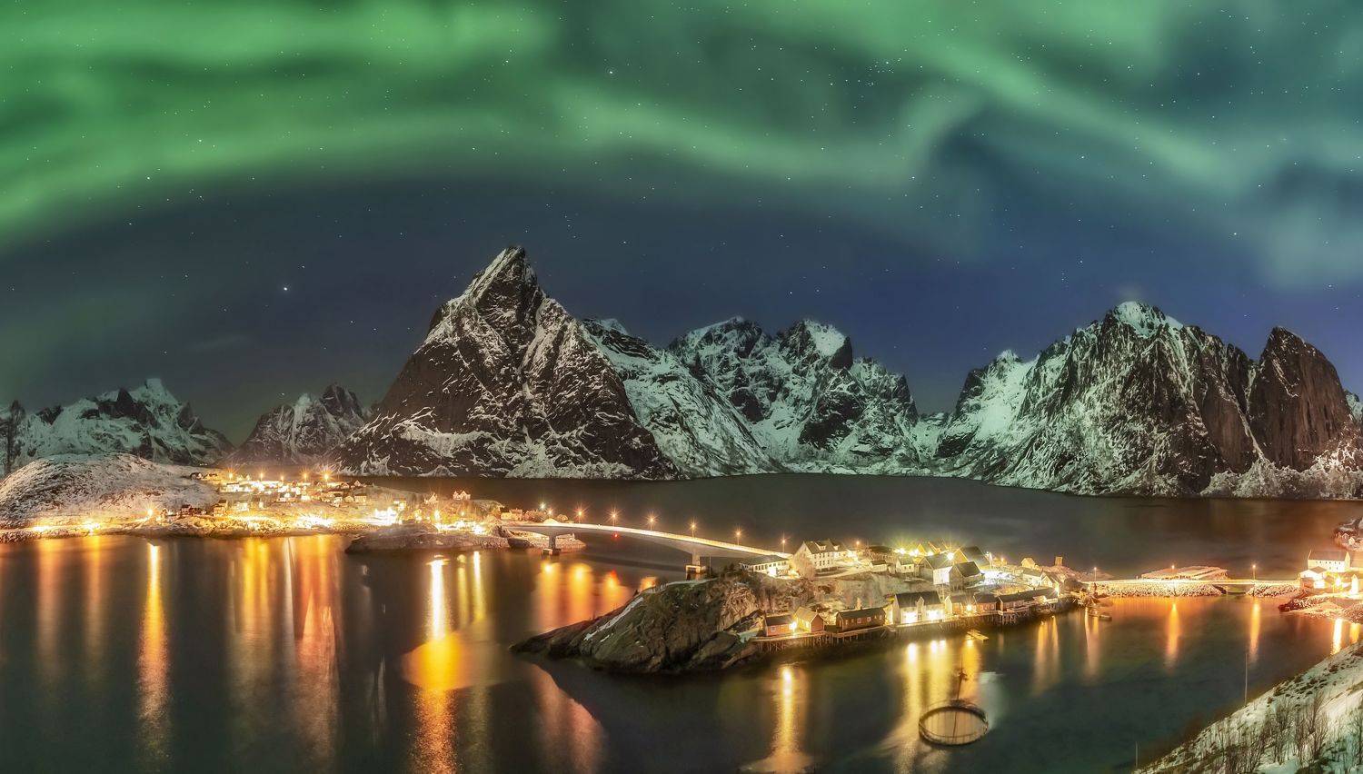 лофотены, норвегия, вечер, norway, lofoten islands, Андрей Чабров