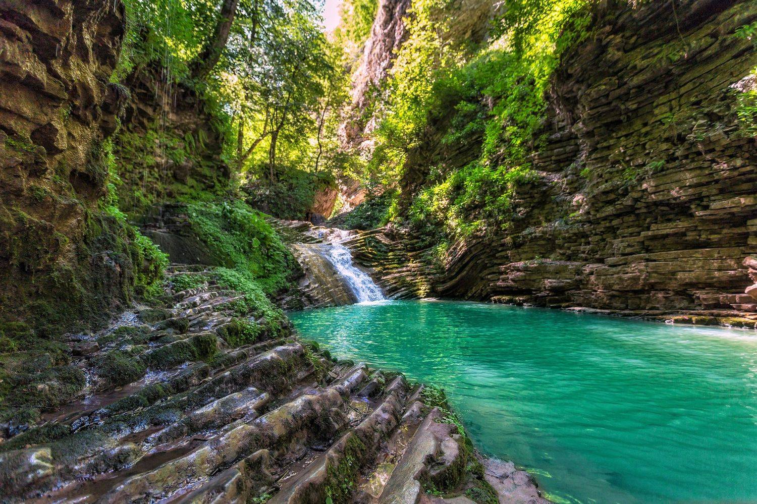 Водопады Руфабго. Автор: Павел Сагайдак , Павел Сагайдак
