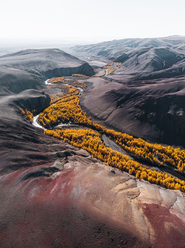 кызыл-шин, осень, алтай, altai, кокоря, dji Осень на Марсеphoto preview