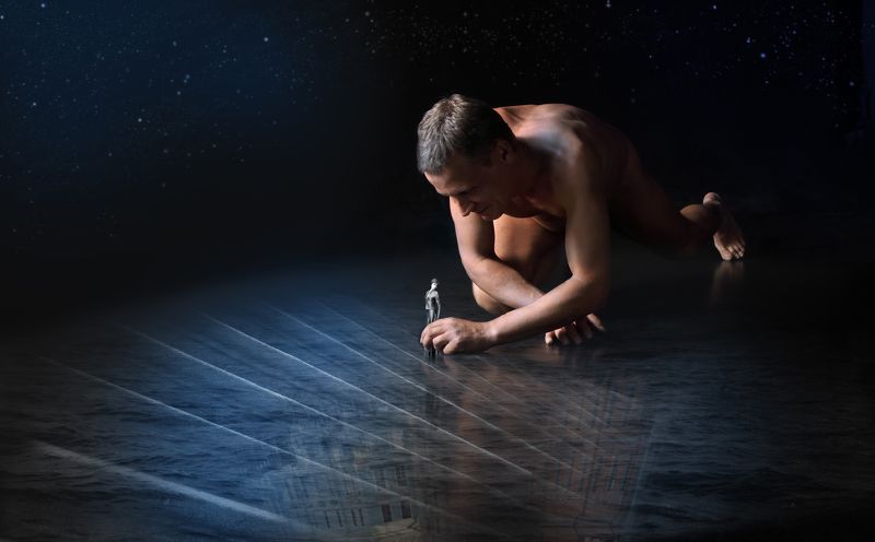 игра, фигура, королева, манипуляция, пространство, отражение Шахматная фигурка...photo preview