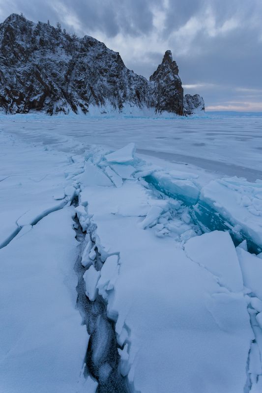 Байкал Мыс Хобой острова Ольхон. Байкал.photo preview