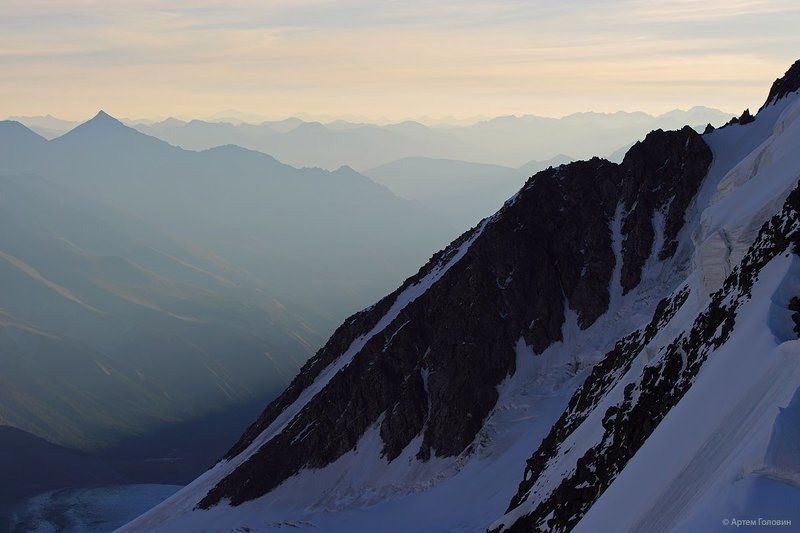 Алтай Восход на Катунском хребтеphoto preview