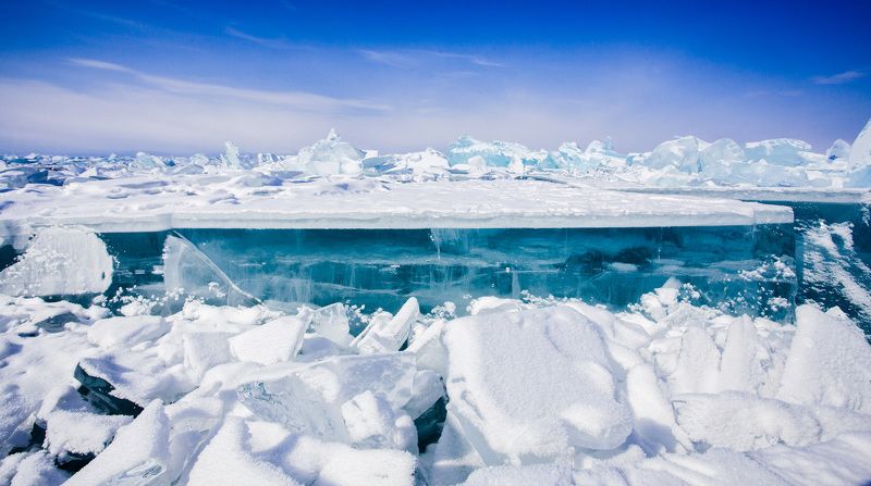 лед, Байкал, зима, озеро, Ольхон Льды Байкалаphoto preview