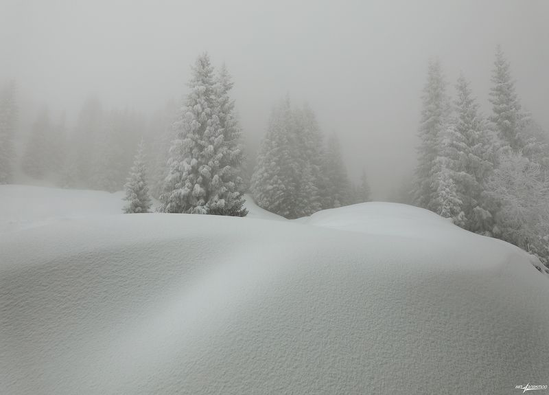 swiss,bettmeralp,зима,швейцария Зимние туманыphoto preview