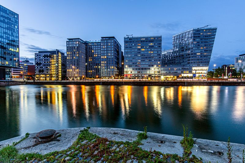 reflections, city, liverpool, night, water Reflection IIphoto preview