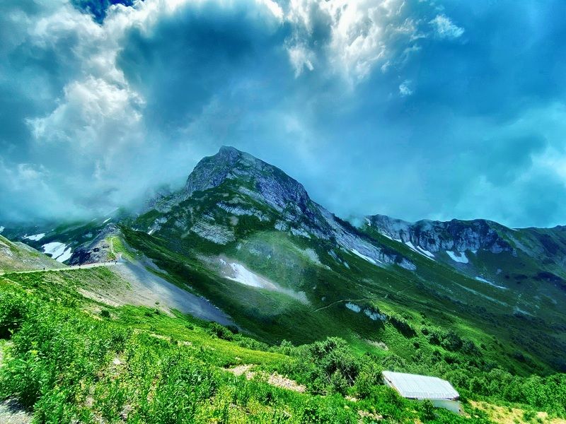 Красная поляна, горы, лето Красная поляна photo preview