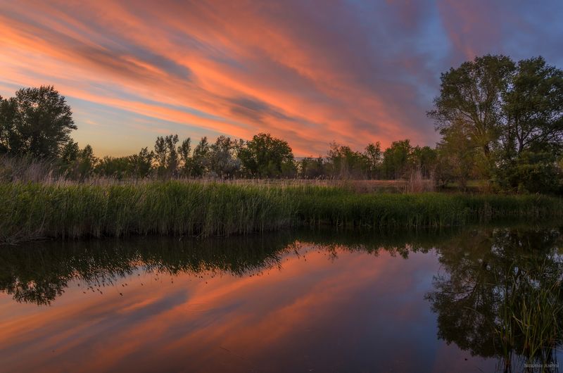 Вечер на озереphoto preview