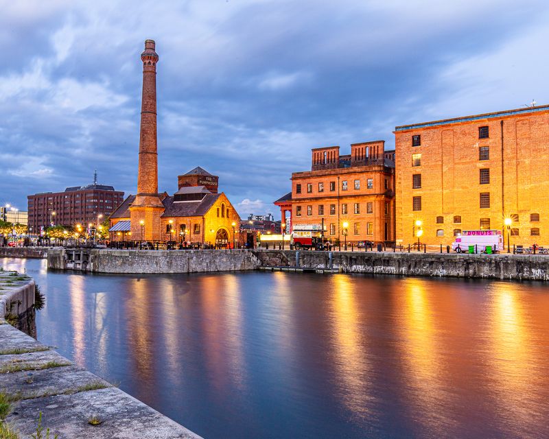 evening, night, liverpool, city Evening in liverpoolphoto preview