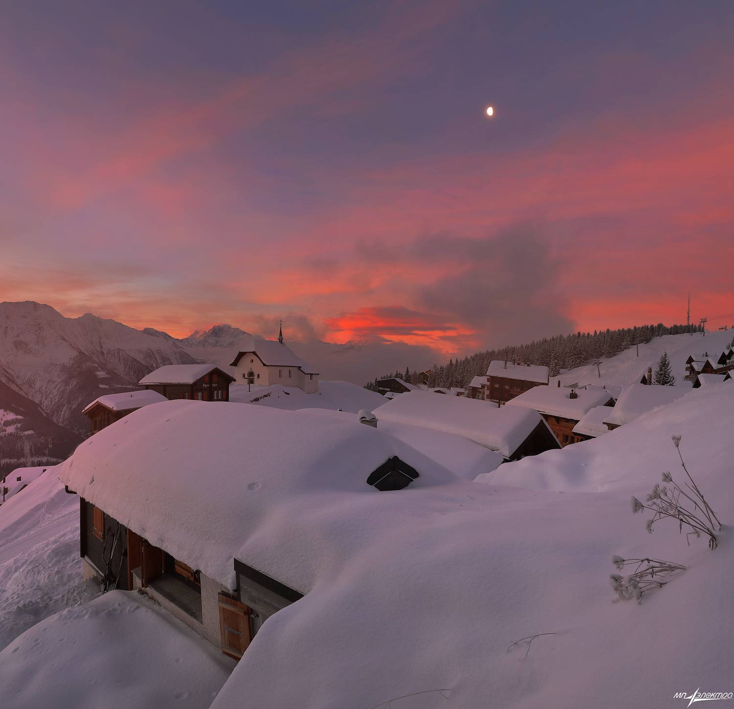 swiss,bettmeralp,зима,швейцария, Матвеев Николай